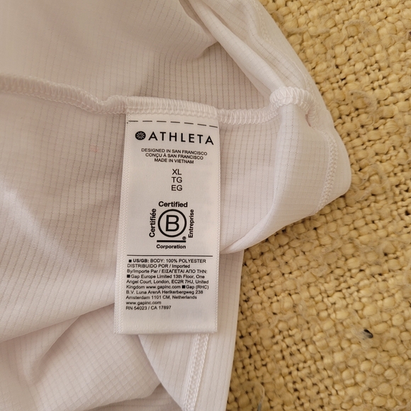 Athleta Grid Knit Tee - Picture 9 of 9